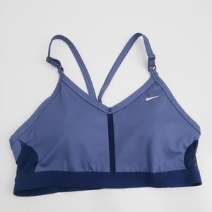 Nike Racer Back Sports Bra Lined Adjustable